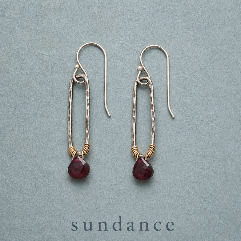 sundance-jewelry-handmade-gemstone-earrings.jpg Handmade sterling silver and gold jewelry by Plumb Line Jewelry, a designer featured in the Sundance Catalog